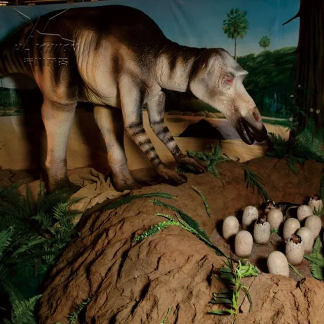 Animatroniczny ankylozaur kredowy