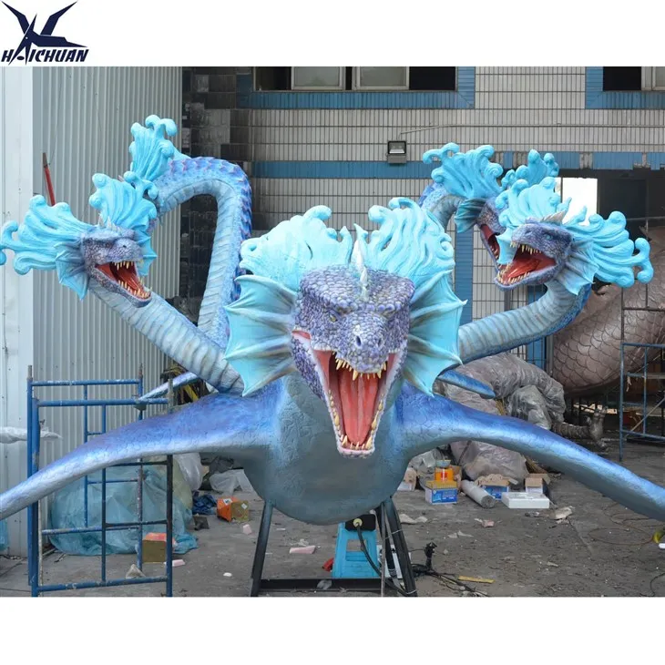 Five-headed Animatronic Dragon